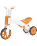 Bicikl za ravnotežu 2 u 1 Chillafish - Bunzi Matе, narančasti - 1t