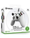 Kontroler Nacon - Evol-X, žičani, bijeli (Xbox One/Series X/S/PC) - 4t