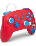 Kontroler PowerA - Enhanced, žični, za Nintendo Switch, Woo-hoo! Mario - 2t