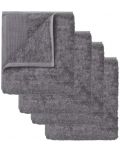 Set od 4 ručnika Blomus - Gio, 30 х 30 cm, grafit - 1t