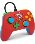 Kontroler PowerA - Nano, žičani, za Nintendo Switch, Mario Medley - 2t