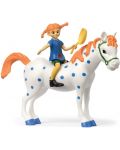 Set figurica Pippi – Pipi Duga Čarapa i konjić - 1t