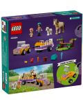 Konstruktor LEGO Friends - Prikolica za konje i ponije (42634) - 5t