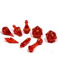 Set kockica PolyHero Wizard Dice Set -  Dragonfire - 1t