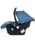 Autosjedalica "jaje" Chipolino - Harmony, i-Size, 40-85 cm, plava - 4t