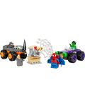 Konstruktor Lego Marvel - Spidey Amazing Friends, Hulk protiv Rhino (10782) - 3t