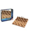 Set šaha i backgammona Cayro – 25.5 x 25.5 cm, u metalnoj kutiji - 3t