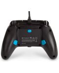 Kontroler PowerA - Enhanced, жичен, за Xbox One/Series X/S, Blue Hint - 3t