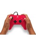 Kontroler PowerA - Enhanced, žičani, za Nintendo Switch, Raspberry Red - 7t