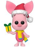 Set figura Funko POP! Disney: Mickey Mouse - Mickey Mouse, Minnie Mouse, Winnie The Pooh, Piglet (Flocked) (Special Edition) - 5t
