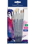 Set kistova za slikanje Faber-Castell - 6 kom. - 1t