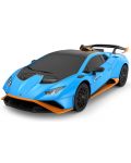 Auto s radio kontrolom Rastar - Lamborghini Huracan STO Radio/C, plavi, 1:24 - 1t