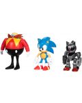 Set figura Jakks Pacific - Sonic, 3 komada - 3t