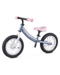 Bicikl za ravnotežu Cariboo - LEDventure, plavi/ružičasti - 4t