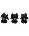 Set kipića Nemesis Now Adult: Humor - Three Wise Vampuss, 9 cm - 1t