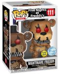 Set Funko POP! Collector's Box: Games: Five Nights at Freddy's - Nightmare Freddy (Glows in the Dark) (Special Edition) - 4t