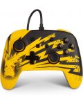 Kontroler PowerA - Enhanced, žičani, za Nintendo Switch, Pokémon: Pikachu Lightning - 1t