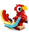 Konstruktor LEGO Creator 3 u 1 - Crveni zmaj (31145) - 4t