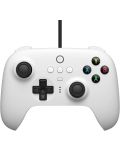 Kontroler 8BitDo - Ultimate Wired, za Nintendo Switch/PC, bijeli - 1t