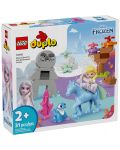 Konstruktor LEGO Duplo - Elsa i Bruni u Začaranoj šumi (10418) - 1t