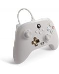 Kontroler PowerA - Enhanced, za Xbox One/Series X/S, White Mist - 2t
