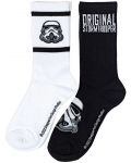 Set od 2 para čarapa ItemLab Movies: Star Wars - Stormtrooper - 1t