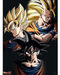 Set mini postera GB eye Animation: Dragon Ball Z - Goku & Shenron - 3t