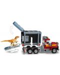 Кonstruktor LEGO Jurassic World - Bijeg T-Rexa i Atrosiraptora (76948) - 4t