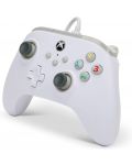 Kontroler PowerA - Xbox One/Series X/S, žični, White - 3t