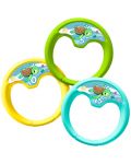 Set igračaka Eurekakids - Vodeni prstenovi u boji, 3 komada - 1t