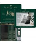 Set grafitnih olovki Faber-Castell Pitt & Castell 9000 - 20 komada - 3t