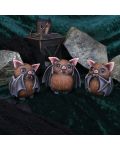 Set kipića Nemesis Now Adult: Humor - Three Wise Bats, 8 cm - 5t