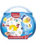 Set za slikanje prstima Maped Creativ Early Age - 10 dijelova - 2t