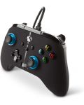 Kontroler PowerA - Enhanced, жичен, за Xbox One/Series X/S, Blue Hint - 4t