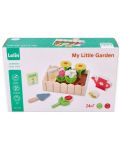 Set drvenih igračaka Lelin - Cvijeće za sadnju - 5t