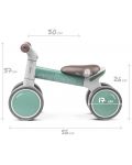 Bicikl za ravnotežu Cariboo - Team, zeleni - 7t