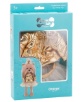 Set odjeće za lutke Orange Toys Lucky Doggy - Zlatna jakna - 5t