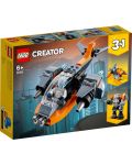 Konstruktor LEGO Creator – Kibernetički dron (31111) - 1t