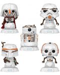 Set figura Funko POP! Movies: Star Wars - Holiday Darth Vader, Stormtrooper, Boba Fett, C-3PO R2-D2 (Special Edition) - 1t