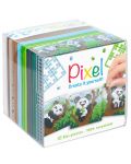 Kreativni set piksela Pixelhobby Classic - Kocka, Pande - 1t