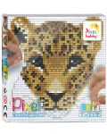 Kreativni set s pikselima Pixelhobby - Leopard - 1t