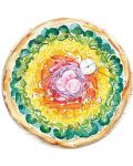Okrugla slagalica Ravensburger od 500 dijelova - Pizza - 2t