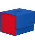 Kutija za kartice Ultimate Guard Sidewinder XenoSkin Synergy - Plava/Crvena (100+ kom.) - 1t