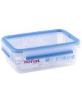 Kutija za hranu Tefal - Clip & Close, K3021212, 1 L, plava - 2t