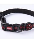 Ogrlica za pse Cerda Marvel: Deadpool - Logo, veličina XS/S - 4t