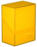 Kutija za kartice Ultimate Guard Boulder Deck Case - Standard Size, žuta (80 kom.) - 1t