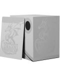 Kutija za karte Dragon Shield Double Shell - Ashen White/Black (150 kom.) - 2t