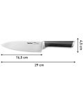 Kuhinjski nož Tefal - Ever Sharp, K2569004, 16.5 cm, crni - 4t