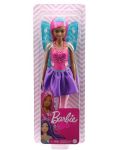 Lutka Barbie Dreamtopia - Barbie vila iz bajke s krilima, s ružičastom kosom - 4t