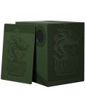 Kutija za kartice Dragon Shield Double Shell - Forest Green/Black (150 kom.) - 2t